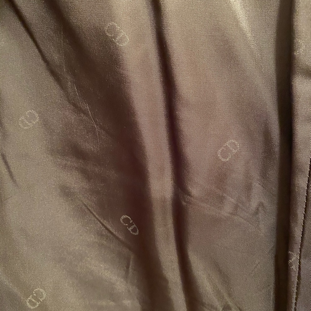 Vintage Christian Dior Gray Suede Men’s Blazer - Picture 4 of 7